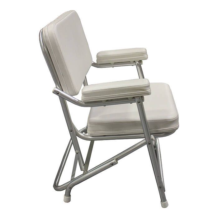 Springfield 1080021 Deck Folding Chair, White