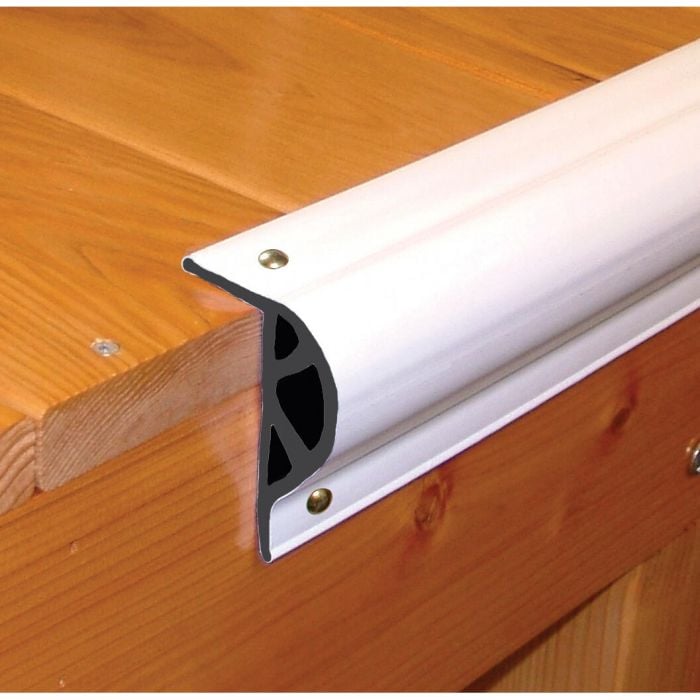 Taylor Made Products 45970 Taylor Made ClearVue Commercial P-Shape 10' Vinyl, Dock Edging