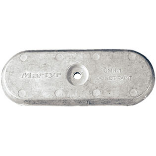 Martyr Canada Metal Hull Zinc 8-1/2" x 3-5/32" x 1/2"