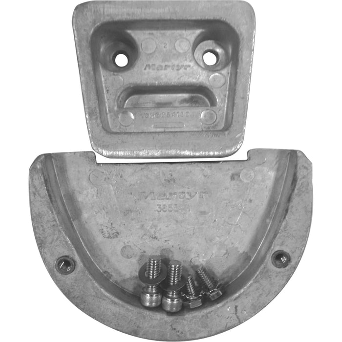 Martyr CMSXKITA Anode Kit, For Volvo Penta SX Engine (Contains 1-3855411, 1-3854130, Hardware)