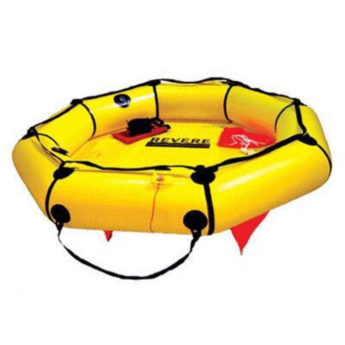 Revere Survival 45-CC6V Revere Coastal Compact Life Raft 6-Person without Canopy