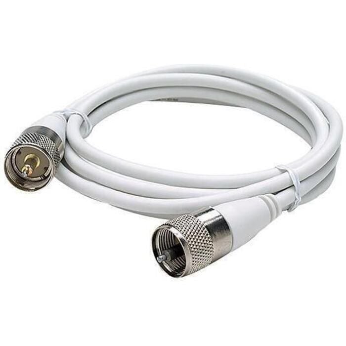 Seachoice RG58U Coaxial Antenna Cable Asm, Includes PL259