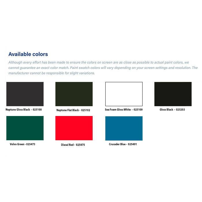 Moeller 25100 Color Vision Engine Paint, Neptune Black