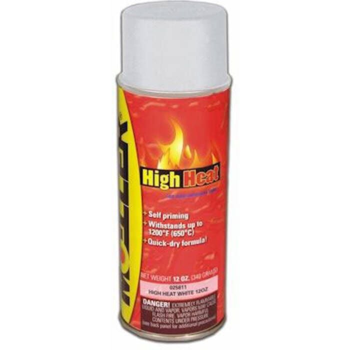 Moeller 25811 Color Vision Engine Paint, High Heat White