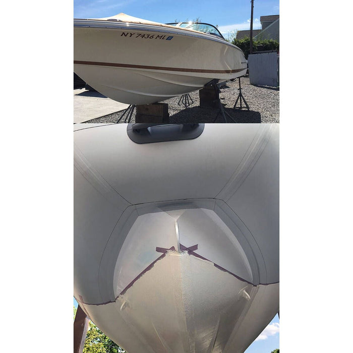Seahawk Paint 4901QT Sea Hawk ColorKote Vibrant Antifouling Bottom Paint Red 1, Quart