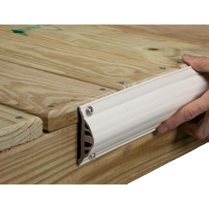 Taylor Made Products 46030 Comm Side Gard White Strght 10'