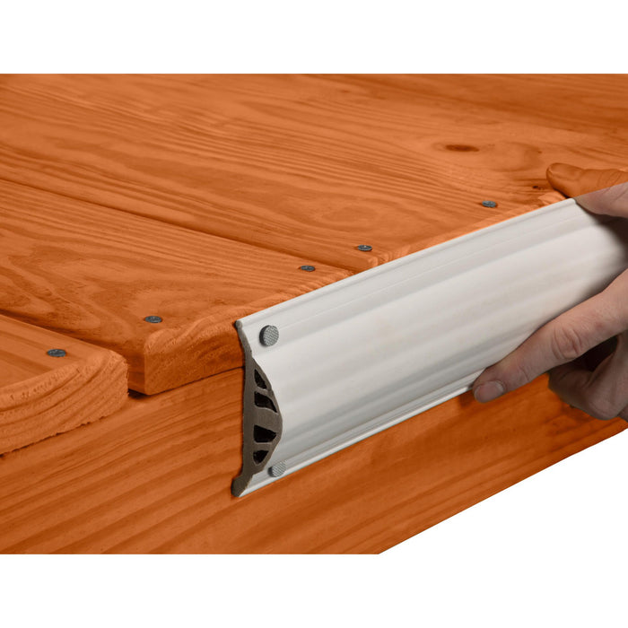 Taylor Made Products 46030 Comm Side Gard White Strght 10'