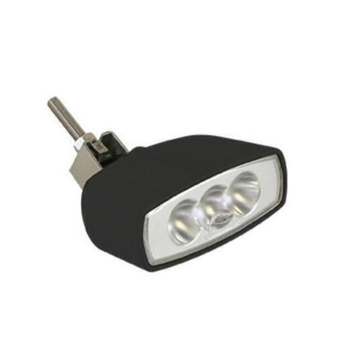 Scandvik 41446P Compact LED Spreader/Deck Light, Black