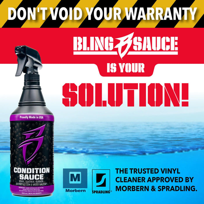 Boat Bling CS0128 Condition Sauce Moisturizing Conditioner w/UV Sun Protection, Gal.