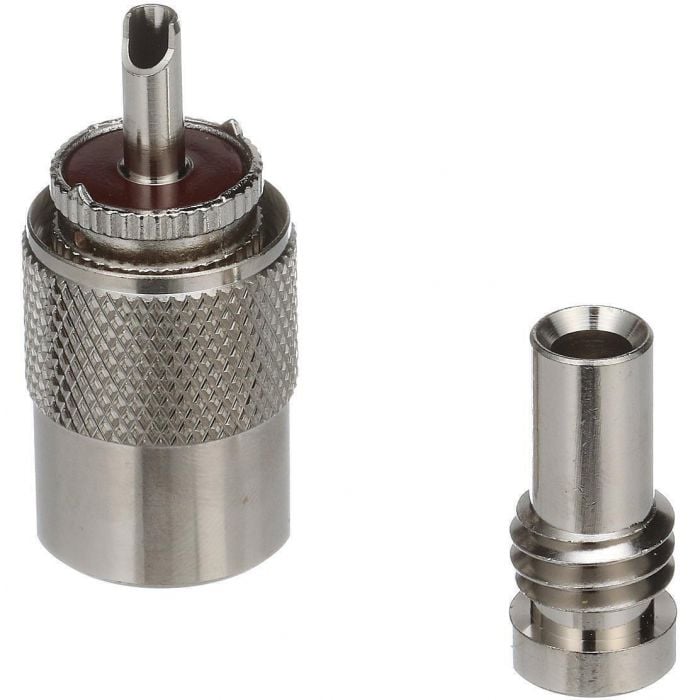 Seachoice 19811 PL259 & UG175 VHF Connector With Adapter