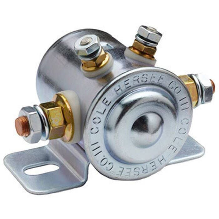 Cole Hersee 24059-BP Co. 12V SPST 65 Amp Solenoid