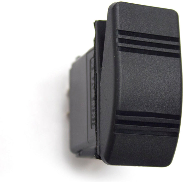 Sierra RK19680 Contura III Non-Illuminated Weather Resistant Rocker Switch, On/Off, Black