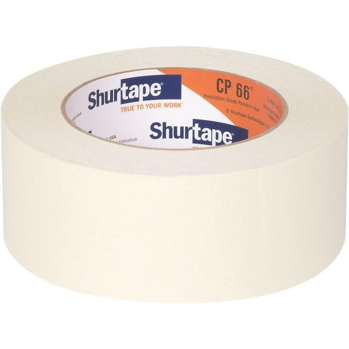 Shurtape 132716 General Purpose CP 66 Masking Tape, 2" x 180', Natural