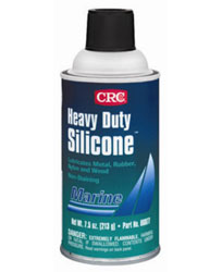 Lubrifiant silicone marin CRC, aérosol de 12 onces