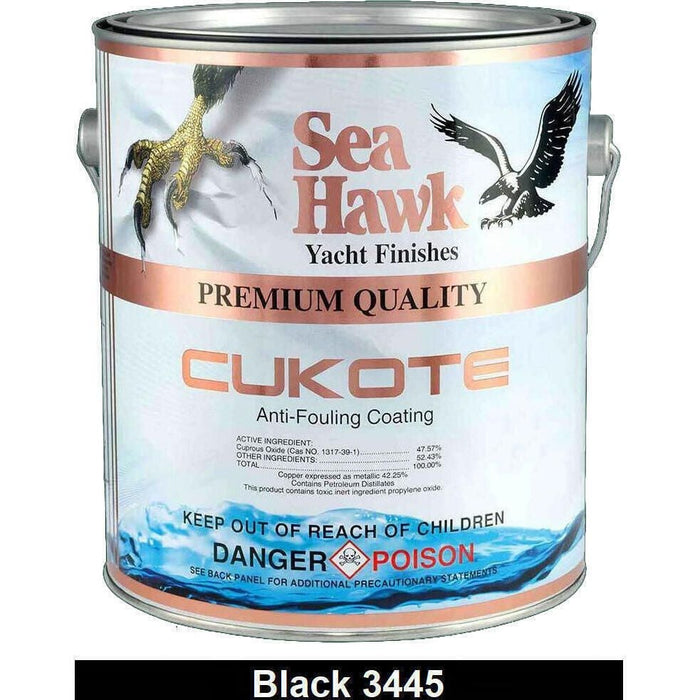 Seahawk Paint 3445GL Cukote Black, Gal.