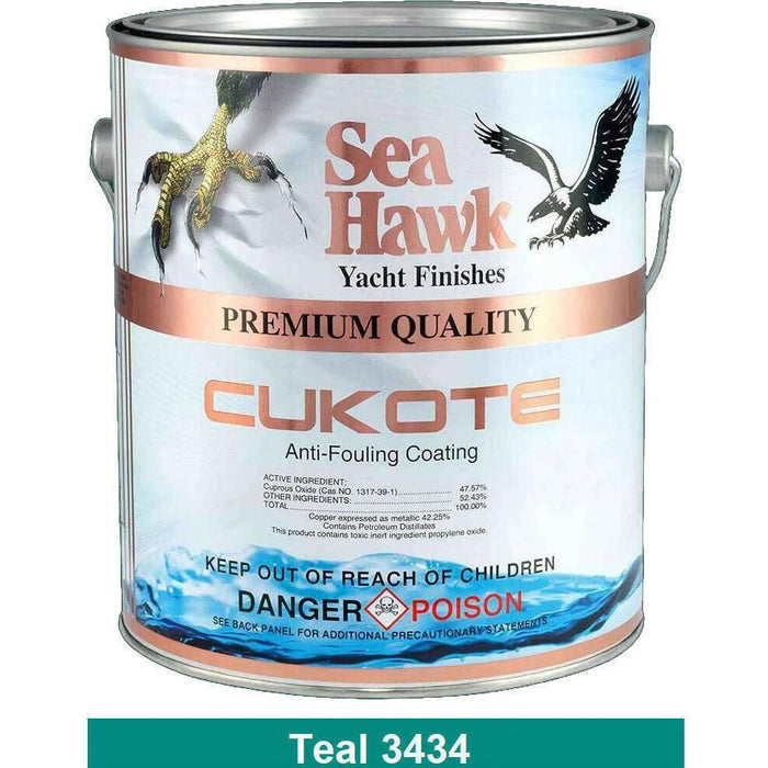 Seahawk Paint 3434GL Cukote Teal, Gal.