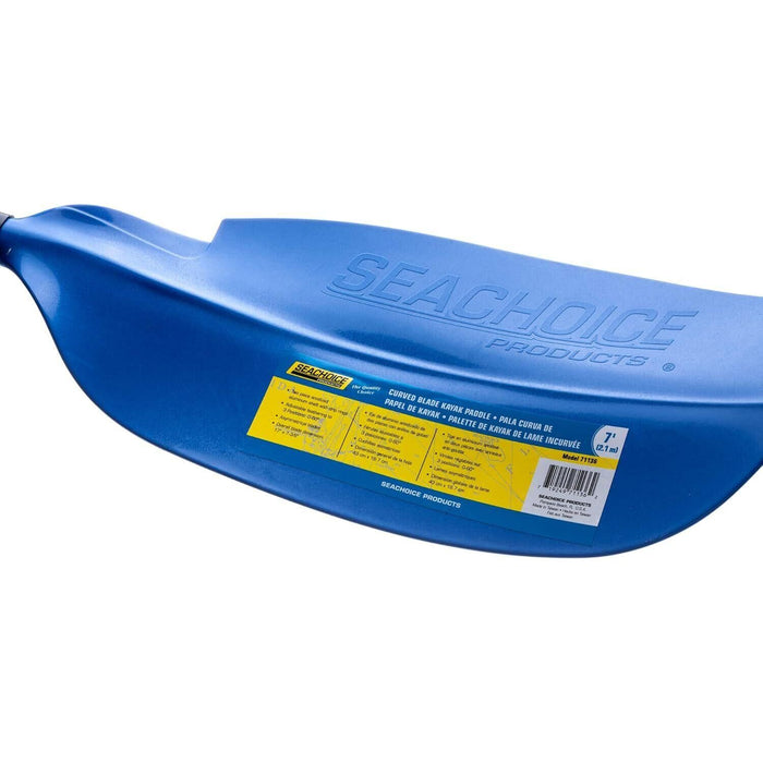 Seachoice 71137 Curved-Blade Kayak Paddle, 8'