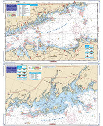 Waterproof Chart Central Long Island Sound