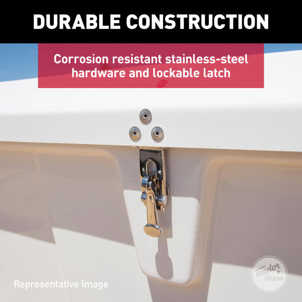 Taylor Made Stow N’ Go Fiberglass Dock Boxes - Durable Storage Solutions for Marine Enthusiasts