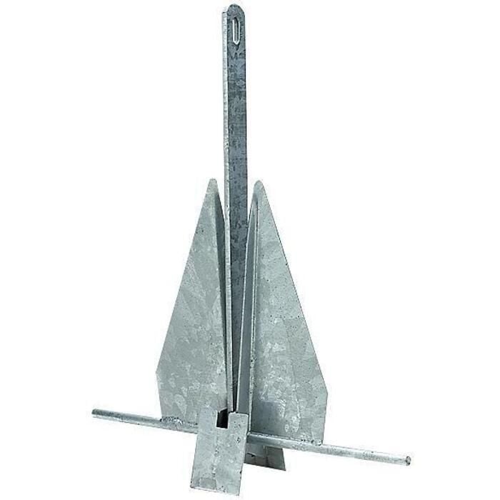 Seachoice 41720 Hot Dipped Galvanized Deluxe Anchor, Size 8S