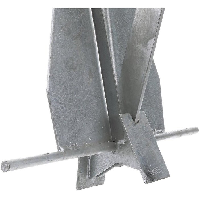 Seachoice 41720 Hot Dipped Galvanized Deluxe Anchor, Size 8S