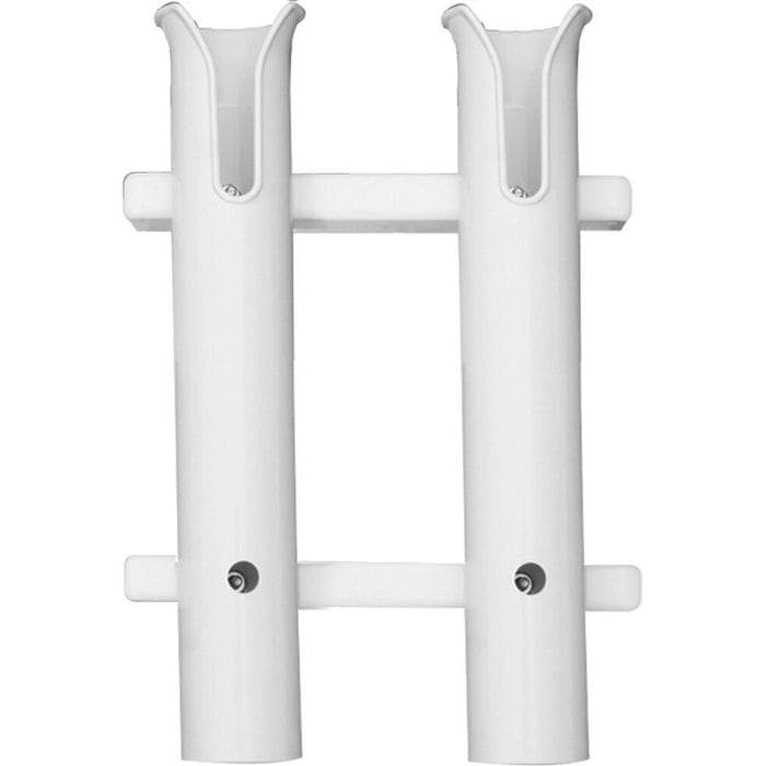Taco Metals P03-062W Polyethylene 2-Rod Rack, White
