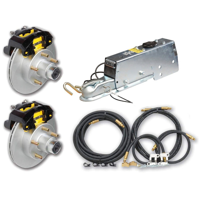 Dexter K71-G00-31 Complete Vented Rotor Disc Brake Kit
