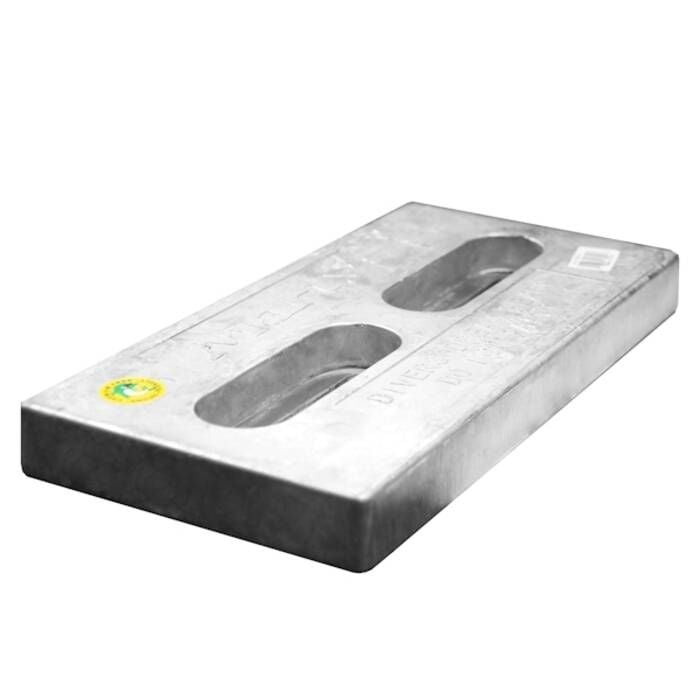 Martyr CMDIVERM Hull Anode 1/2" x 6" x 12", Magnesium
