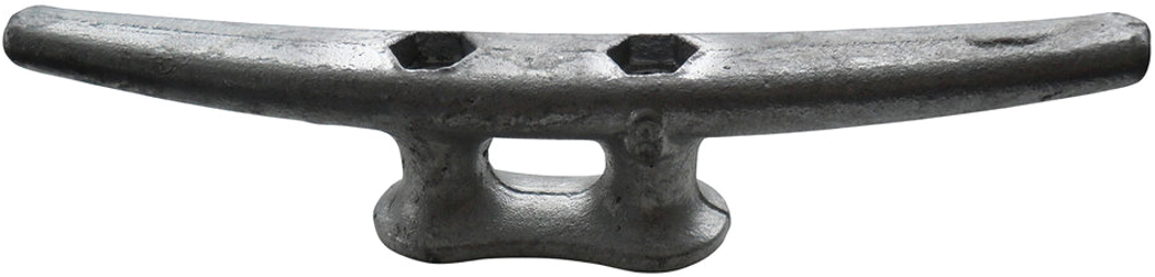 Dock Edge DE2812F 2812F Cast Iron Dock Cleat, Galvanized, 12"
