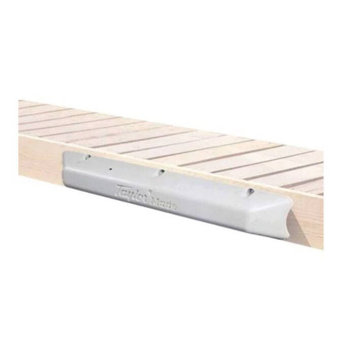 Taylor Made Products 45500 Taylor Dock Pro Heavy-Duty Vinyl Dock Bumper 4" D x, 5" H White