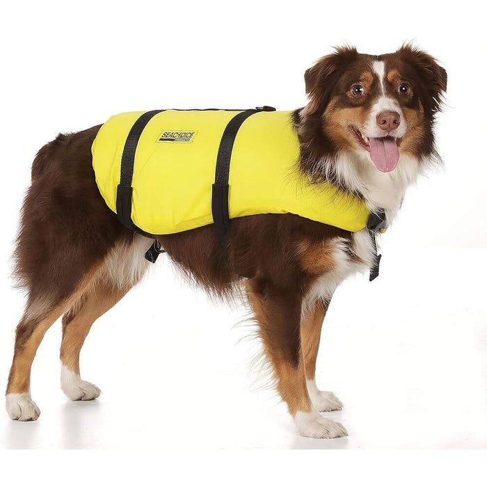 Seachoice DV-2XS-86300 Dog Life Vest Yellow, XXS