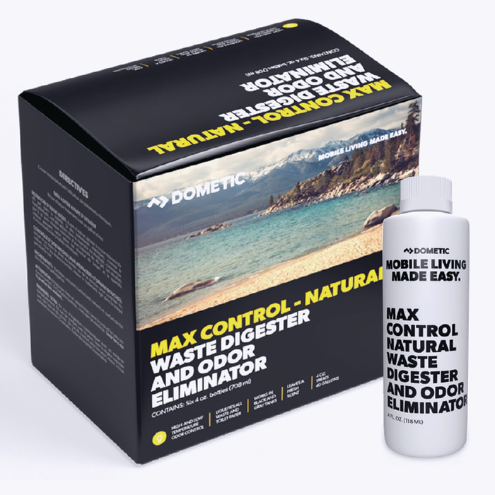 Dometic 9620000729 Max Control-Natural Holding Tank Treatment, 4 oz. 6 pk