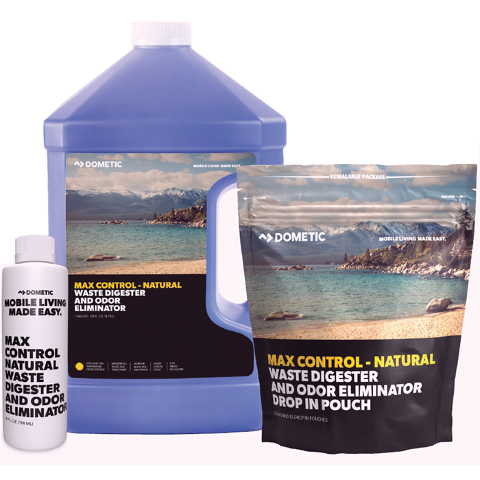 Dometic 9620000729 Max Control-Natural Holding Tank Treatment, 4 oz. 6 pk