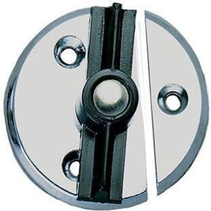 Seachoice 35951 Chrome Plated Zinc Door Button With Spring