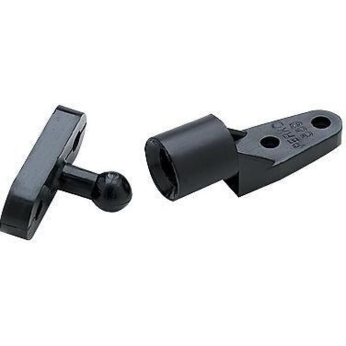 Seachoice 35971 Black Plastic Door Catch (1 Pair Per Pack)