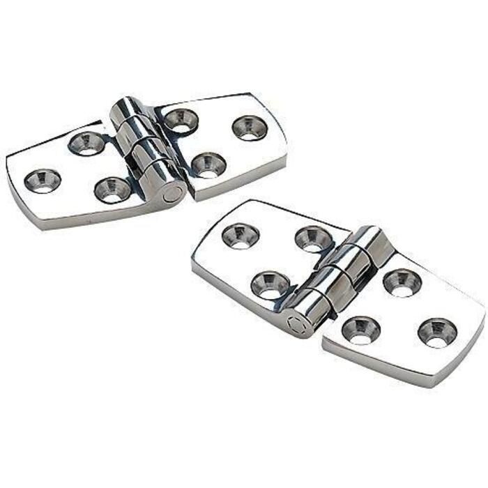 Seachoice Stainless Steel Door Hinges (1 Pair Per Pack)