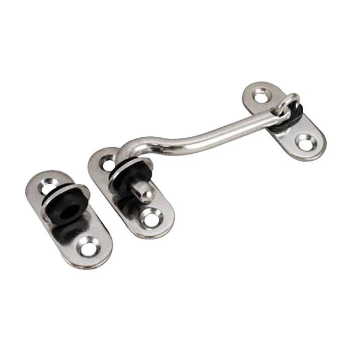Sea Dog 221208-1 Door Hook SS 4" w/2 Staples