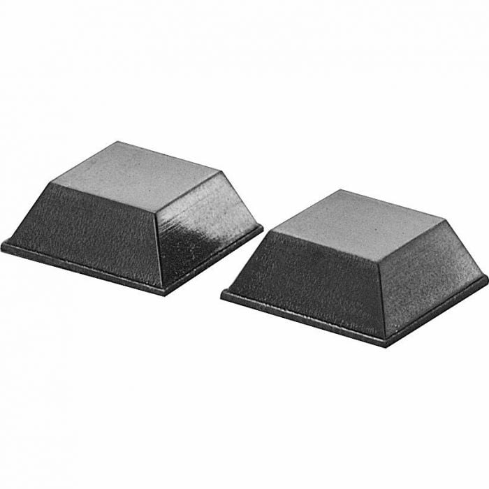 Taylor Made Products 1167 Taylor Adhesive-Backed Rubber Door Pads 3/4" x 3/4" (2, per Pack)