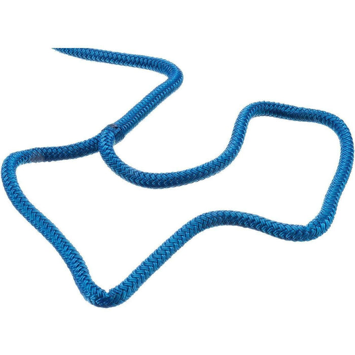 Seachoice Double-Braid Nylon Dock Line w/ Eye Splice, Pre-Shrunk, Heat Stabilized, 3/8 In. X 20 Ft., Blue