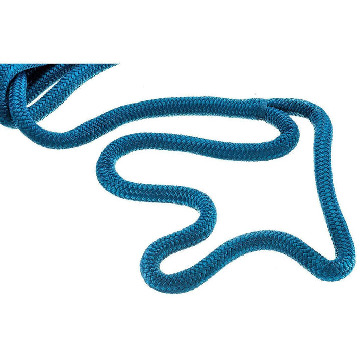 Seachoice 47311 Double-Braid Nylon Dock Line w/ Eye Splice, Pre-Shrunk, Heat Stabilized, 3/4 In. X 35 Ft., Blue
