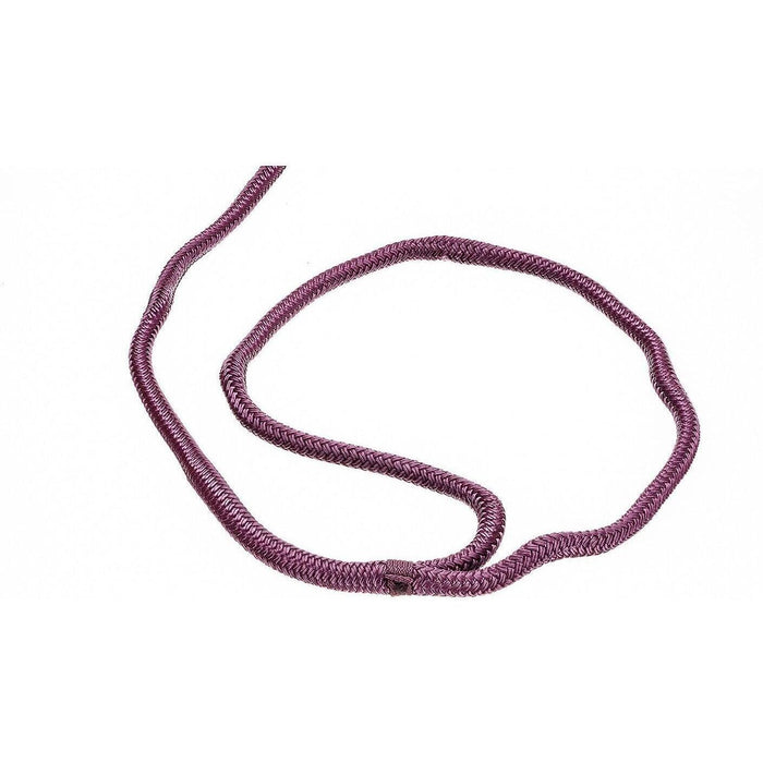 Seachoice Double-Braid Nylon Dock Line w/ Eye Splice, Pre-Shrunk, Heat Stabilized, 3/8 In. X 20 Ft., Burgundy