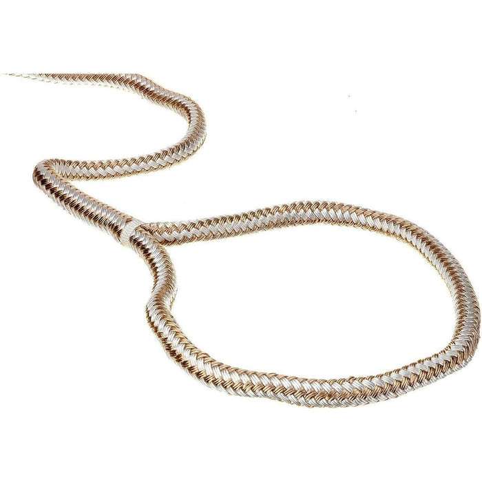 Seachoice Double-Braid Nylon Dock Line w/ Eye Splice, Pre-Shrunk, Heat Stabilized, 5/8 In. X 35 Ft., Gold White