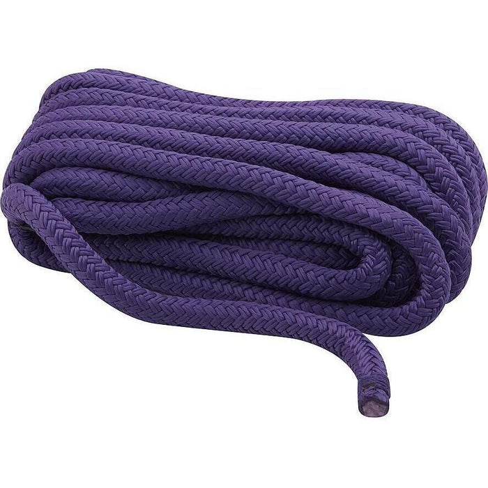 Seachoice Double-Braid Nylon Dock Line w/ Eye Splice, Pre-Shrunk, Heat Stabilized, 1/2 In. X 25 Ft., Purple