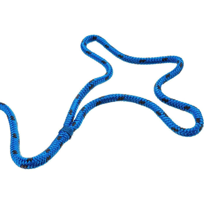 Seachoice 42411 Double Braided 100% MFP Dock Line 3/8" x 15' Blue w/Black Tracer