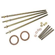 Perko 0493DP999P Kit de barra de acoplamiento para colador de 2" con tuercas y arandelas