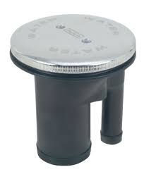 Perko 0541DPWCHR Llenado de agua con ventilación integral para manguera de 1-1/2" y manguera de 5/8"