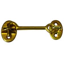 Whitecap S-1402B Hook And Eye 3" Polished Brass