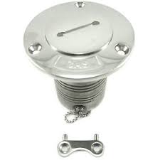 Whitecap 6394 Deck Fill-Gas Stainless Steel 2" Hose