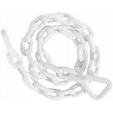 Whitecap S-1585 Anchor Chain, 5/16"X 5' Vinyl Coated Hot Dip Galvanize