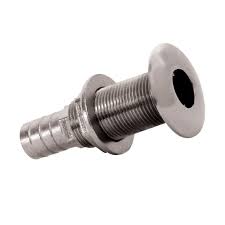 Whitecap 6546 Pasacasco con manguera de 5/8" 316 inoxidable 3-3/4" de longitud